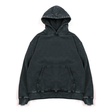 Kaveshop Wax Dyed Hoodie(Dark Grey)