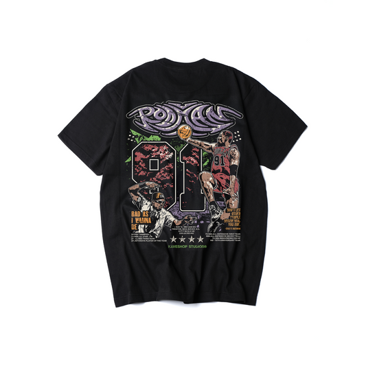 Dennis Rodman Tee by Kaveshop