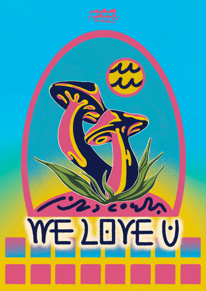 We Love You Tee by Lowqual Theta