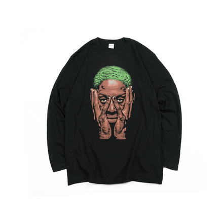 Dennis Rodman Big Face Longsleeves